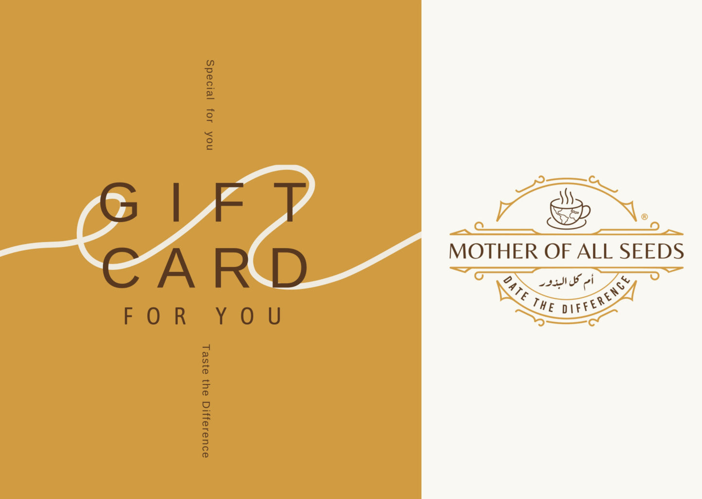 Mother of All Seeds Gift Card