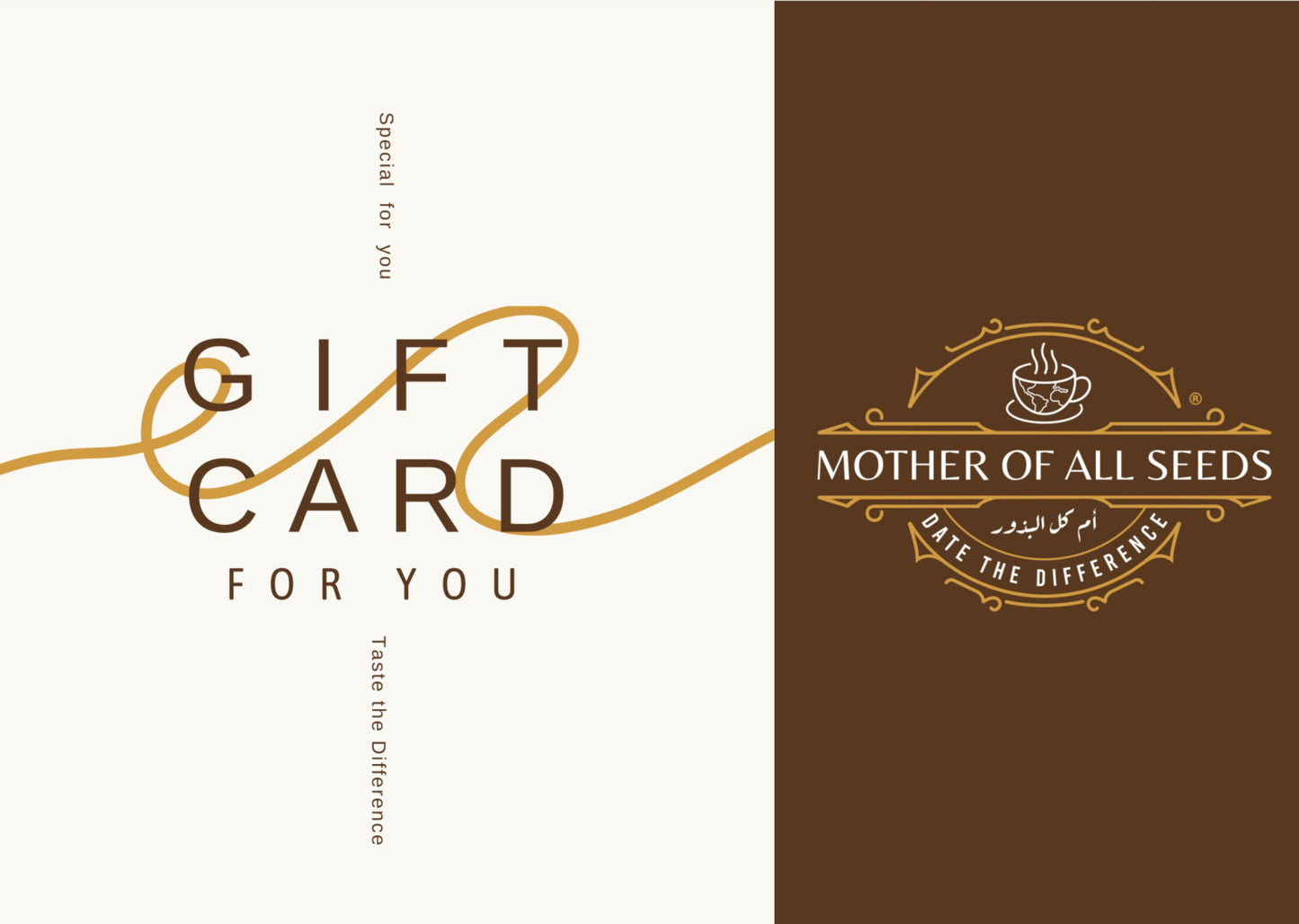 Mother of All Seeds Gift Card