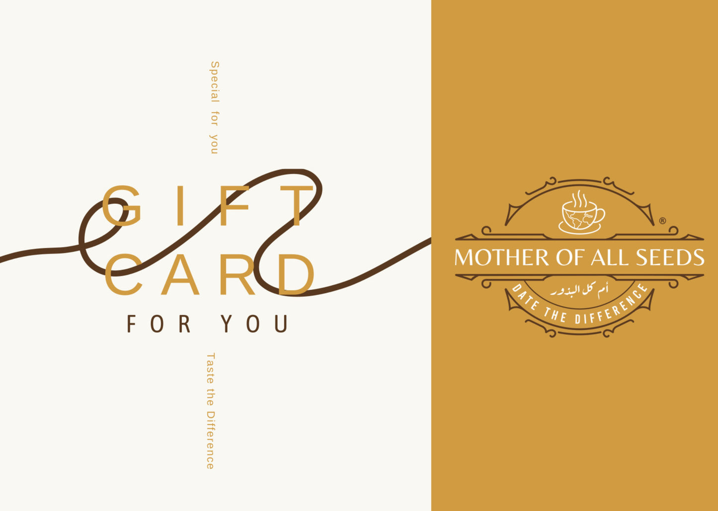 Mother of All Seeds Gift Card